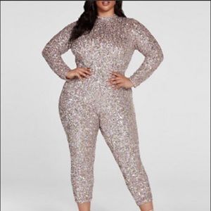Krystal Sequin Catsuit